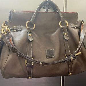 Dooney & Bourke Larger Florentine Satchel in Elephant